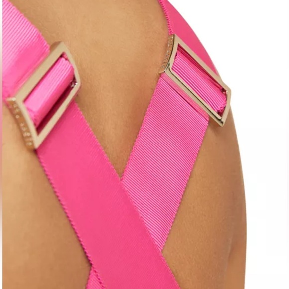 NWOT - Ted Baker Kloeey Strappy Bodycon Dress - US Size 6 - Picture 6 of 14